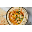 Hummus, oliven & basilikum pesto sandwich (V)