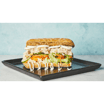 Tun, æg & rødløg sandwich