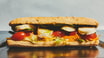 Mozerella &tomat, basilikum sandwich (V)
